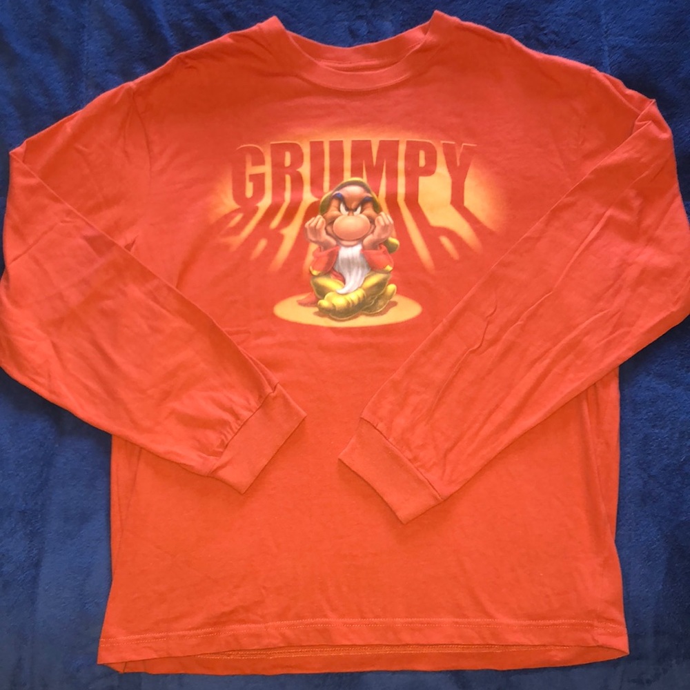 Disney Grumpy Long Sleeve Top Size M